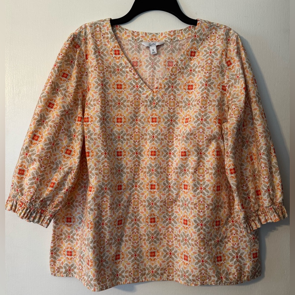 Croft & Barrow Blouse Top Size XL